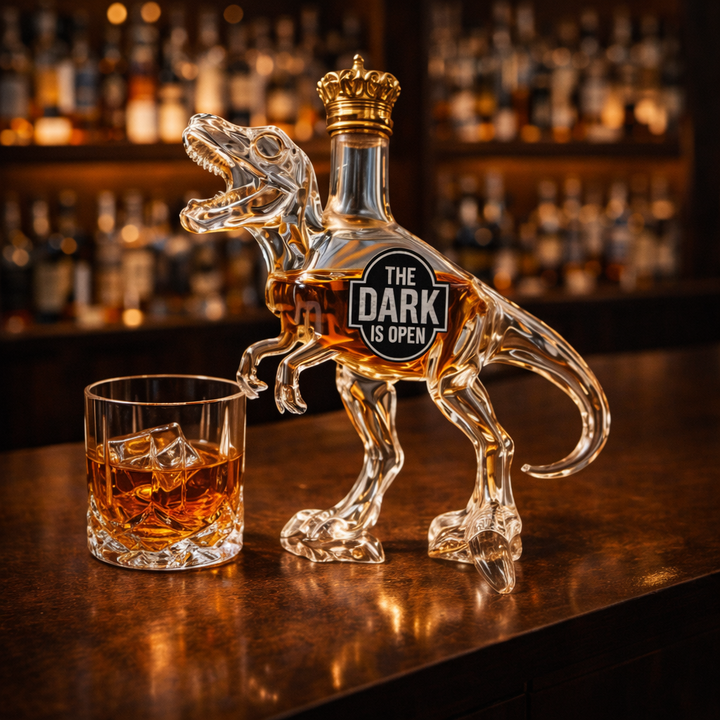 Tyrannosaurus Edition Whiskey Bottle