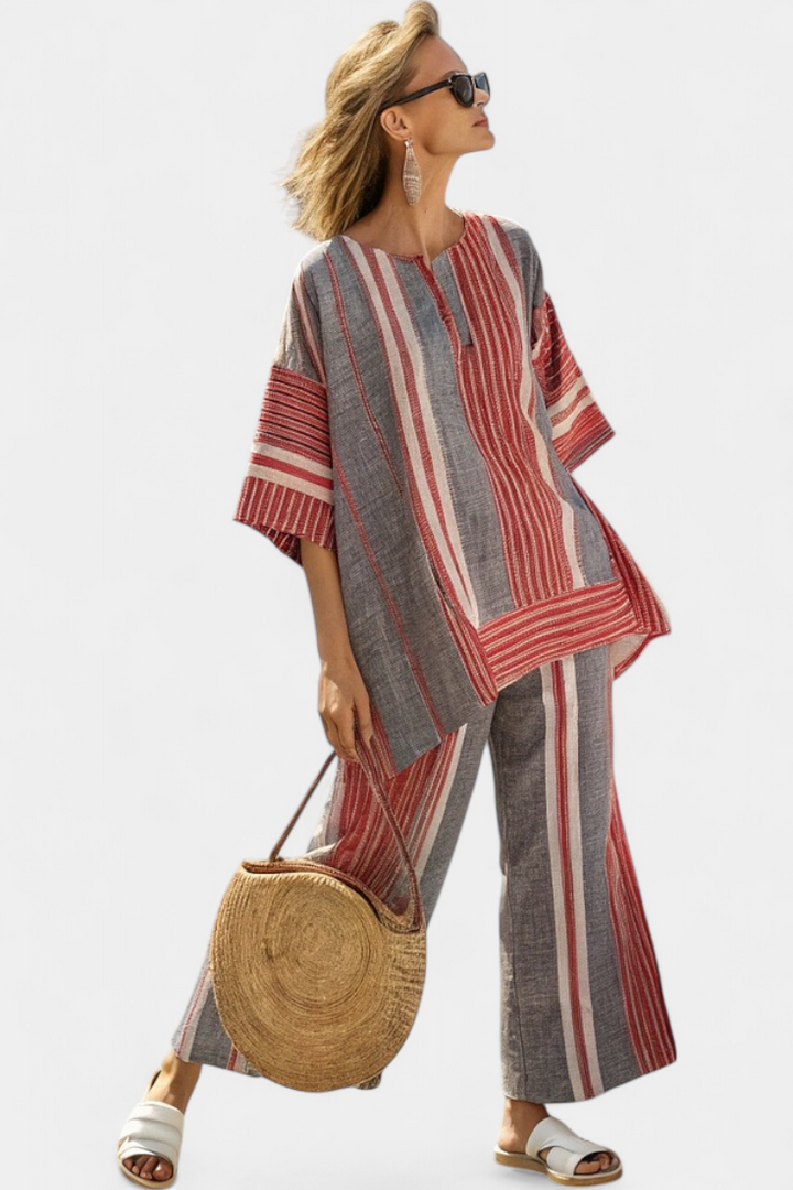 ペトラ - リネンブレンドのラージセット