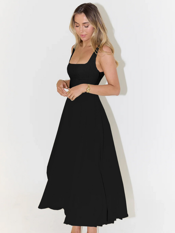 スカーレット ミディドレス